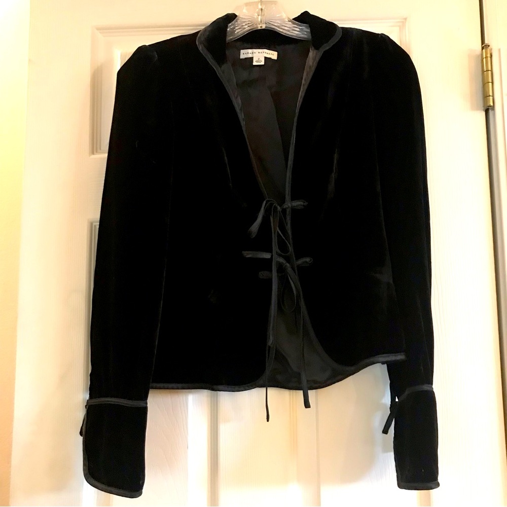 Gorgeous Vintage Banana Republic Velvet Blazer
